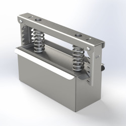 Presa dreptunghiulara sunca, diferite capacitati, inox