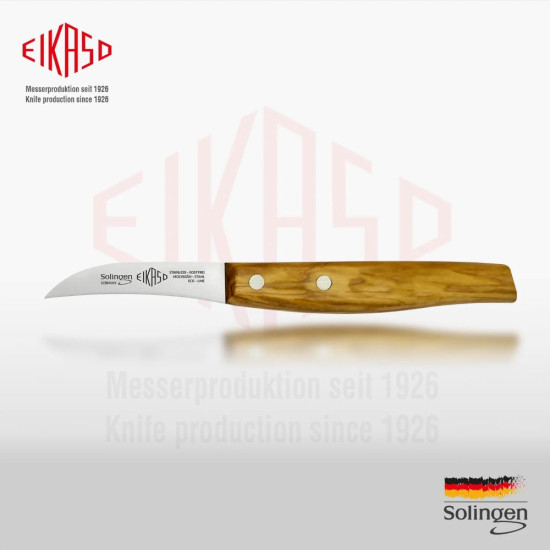 Solingen Cutit de curatat legume, 6 cm, maner lemn maslin (3000620-110)