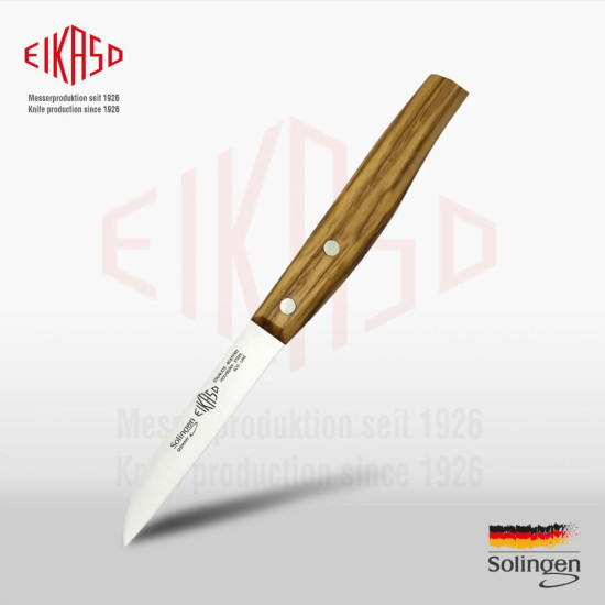 Solingen Cutit de curatat legume, 8 cm, maner lemn maslin (3010820-110)