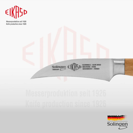 Solingen Cutit de curatat legume forjal, 7 cm, maner lemn maslin (6010730-110)