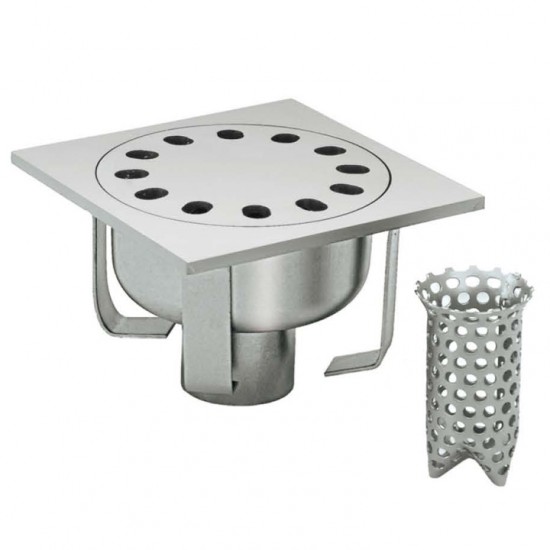 Sifon de inox 150x150 mm