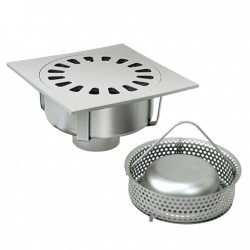 Sifon de inox 250x250 mm