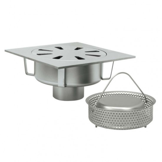 Sifon de inox 300x300 mm