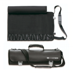 Geanta din piele artificiala pentru transport, 12 cutite, DICK (8.1063)